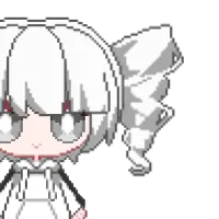 Hair Pigtail LR 6